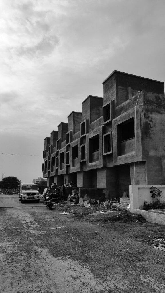Scale architecture row houses